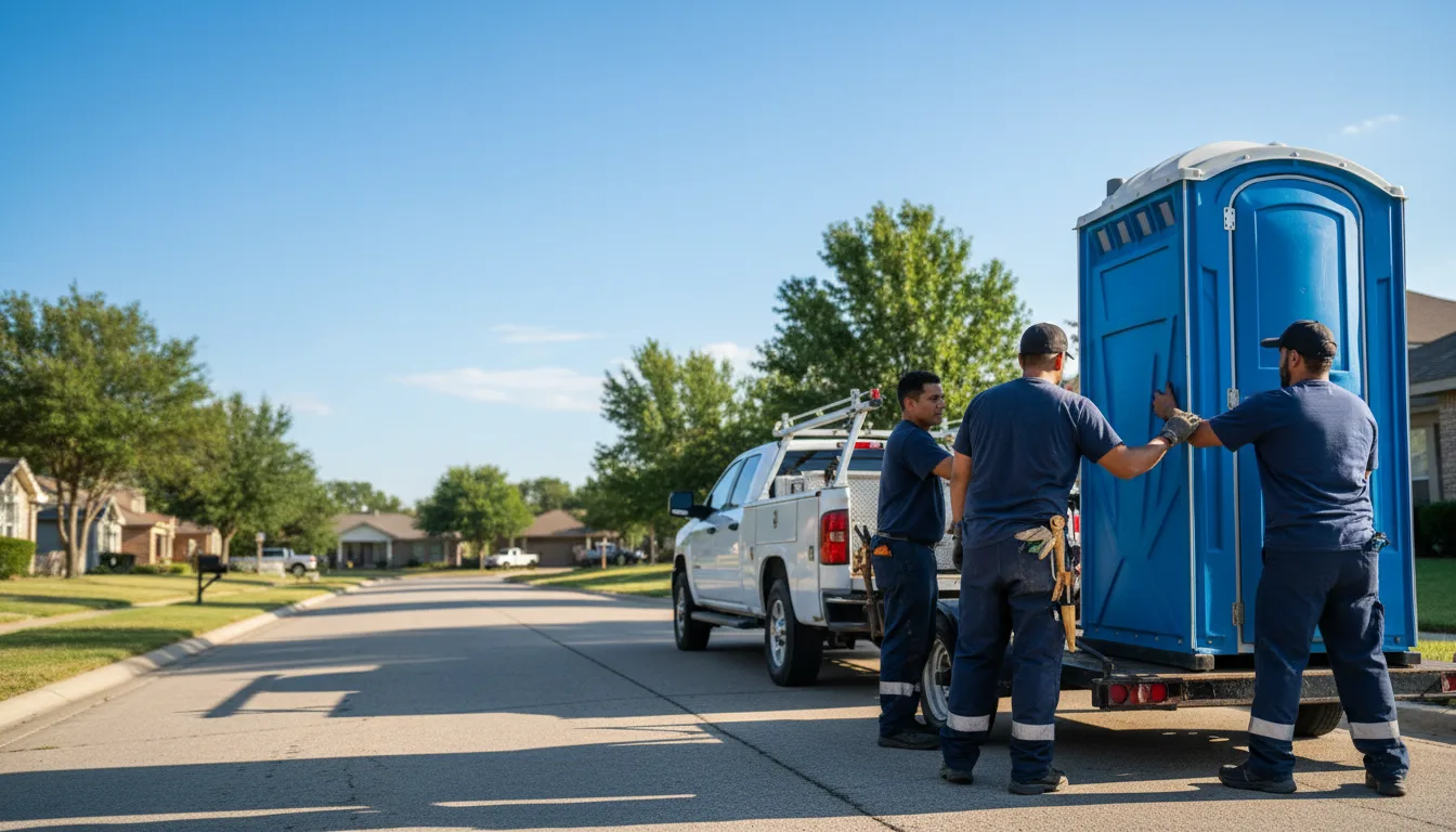 Portable Toilet Rental in Canadian, TX near me